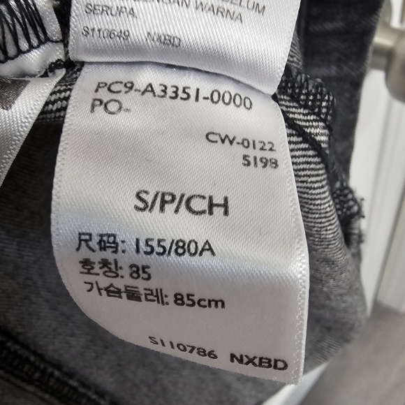 Levi's Tuli Denim Button Down Mini Dress Black Stonewash Size S - Picture 15 of 17